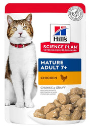 Hill's Science Plan Gato Adulto Maduro 7+ Con Pollo 85gr-1