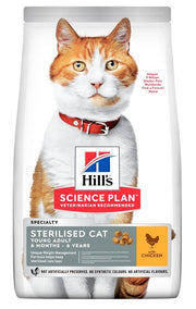 Hill's Science Plan Sterilised Cat Young Adult Pollo 7 kg