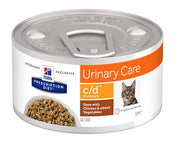 Hill's Prescription Diet C/D Multicare Guiso De Pollo Verduras Gatos Lata 82g-1