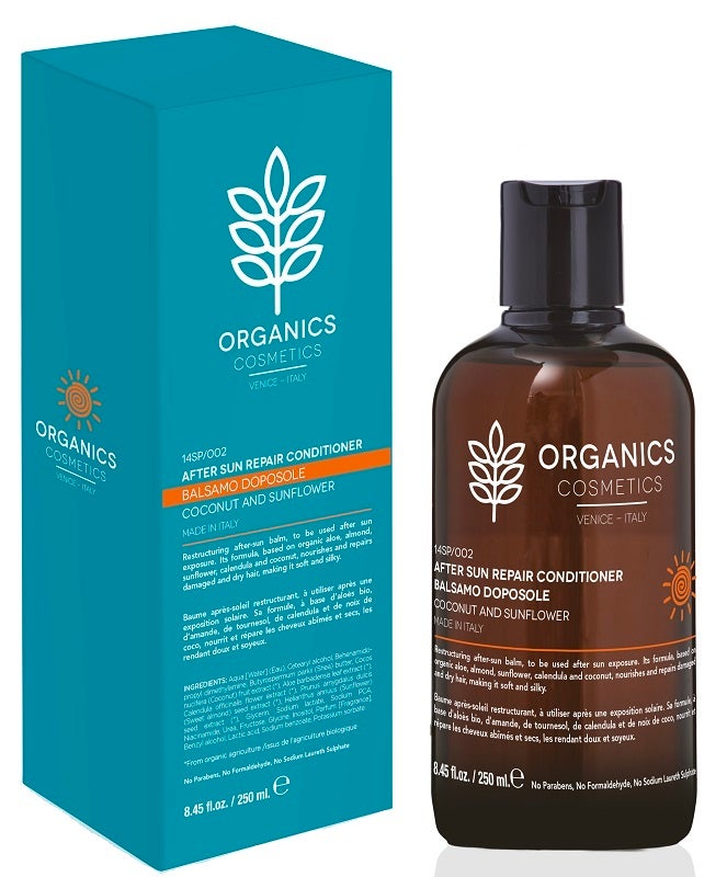 Organics Cosmetics Acondicionador para el cabello después del sol 250 ml