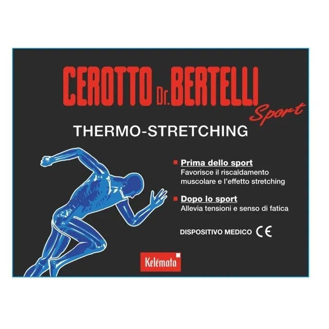 Bertelli Parche deportivo termostirable 1 unidad