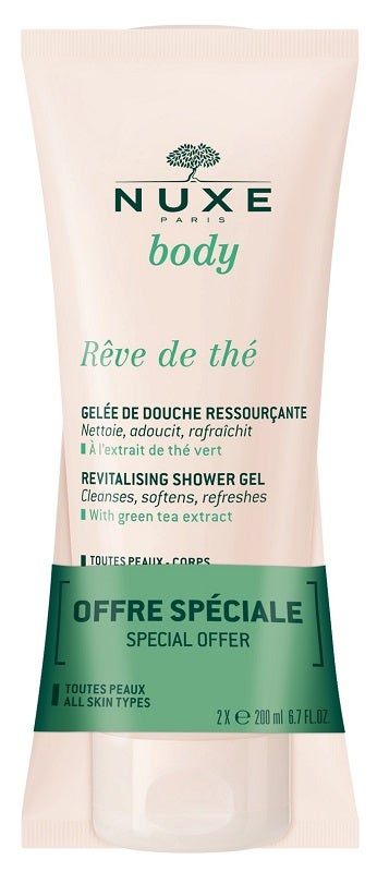 Nuxe Rêve De Thé Gel de ducha regenerador 2x200 ml