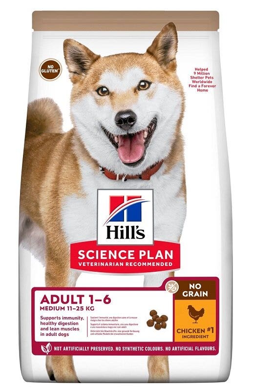 Hill's Science Plan Adult 1-6 No Grain Chicken 12kg