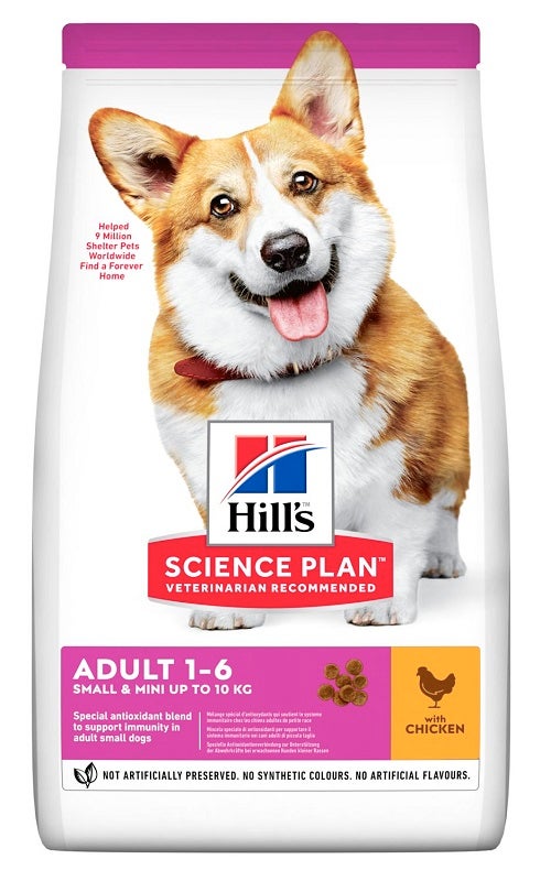Hill's Science Plan Light Small & Mini Adult con pollo, pienso seco para perros, 6 kg