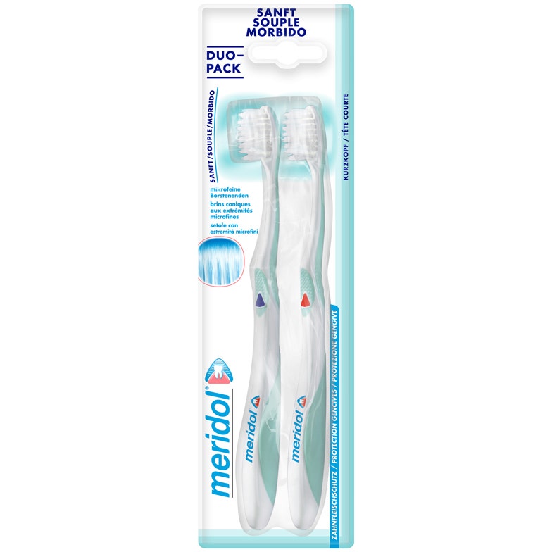 Meridol Soft Cepillo Dental Protección Encías 2 Piezas-2