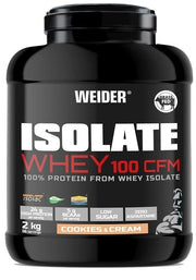 Weider Isolate Whey 100CFM Sabor Galletas y Crema 908 g