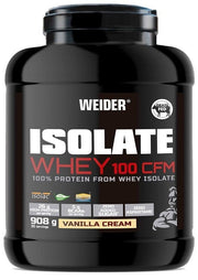 Weider Isolate Whey 100CFM Crema de Vainilla 908 g
