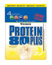WEIDER PROTEÍNAS 80P PLÁTANO 500 G