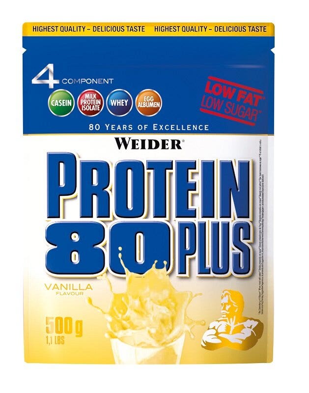 WEIDER PROTEÍNAS 80P VANILLA 500 g