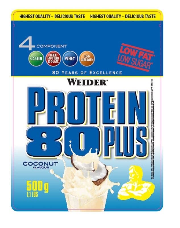 WEIDER PROTEÍNAS 80P COCO 500G