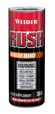 Weider Rush RTD Naranja 250 ml