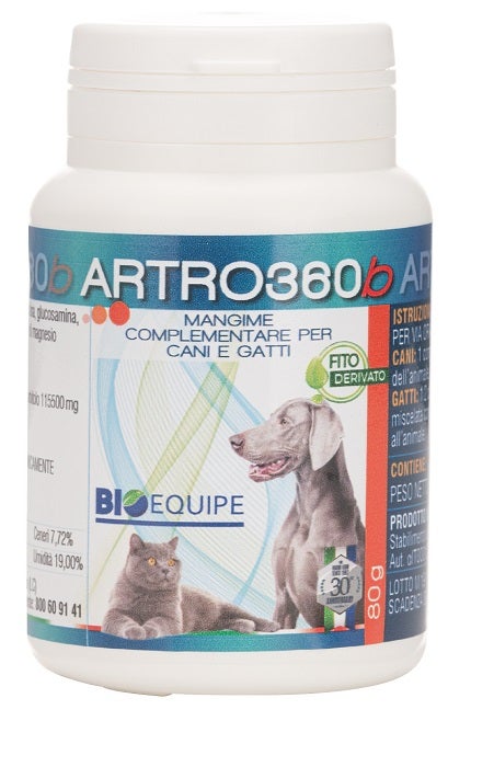 Artro360 Bio Pienso Complementario Perros/Gatos 100 Comprimidos-1