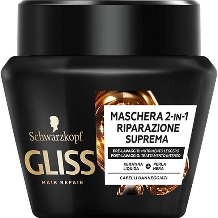 Schwarzkopf Gliss Maschera 2In1 Riparazione Suprema 300ml