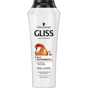 Schwarzkopf Gliss Shampoo/Balsamo 2In1 Nutrimento 250ml