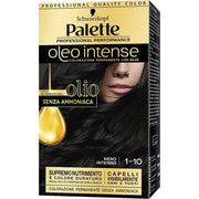 Schwarzkopf Palette Oleo Intense Colorazione Permanente 1-10 Nero Intenso 173g