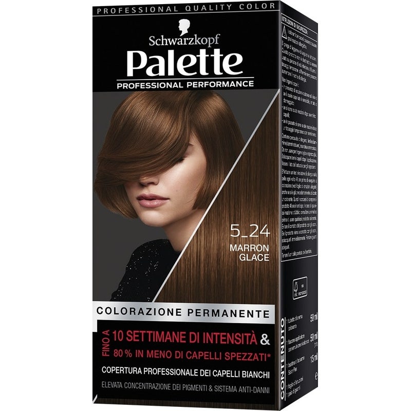 Schwarzkopf Palette Professional Performance Colorazione Permanente 5-24 Marron Glace 170g