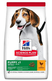 Hill's Science Plan Puppy <1 Medium 11-25 kg Pollo Pienso seco para perros 2,5 kg