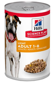 Hill's Science Plan Light Golosinas Para Perros Adultos Lata 370g-1