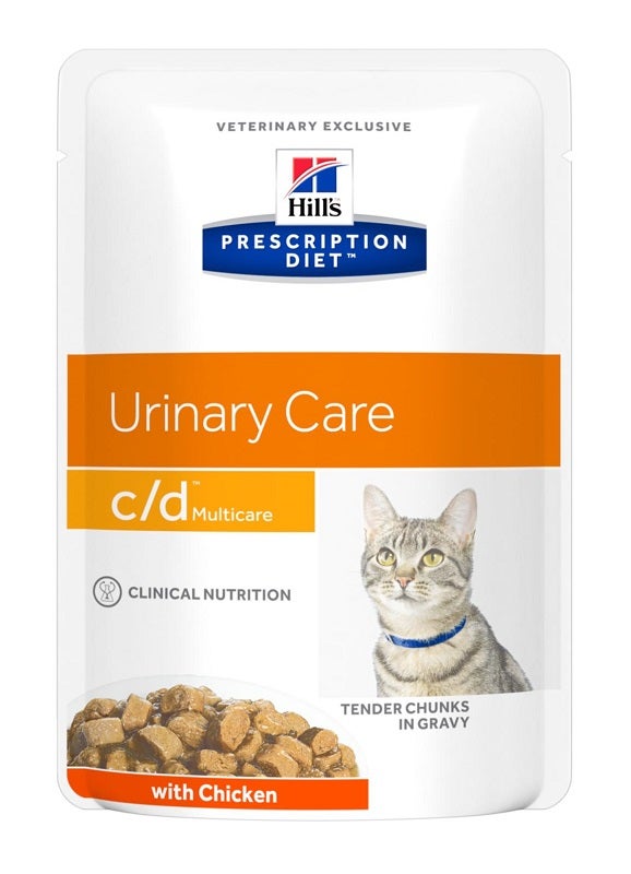 Hill's Prescription Diet C/D Urinary Cat Pollo Sobre 85g-1