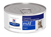 Hill's Prescription Diet M/D Original Chunks Hígado Para Gatos Lata 156g-1