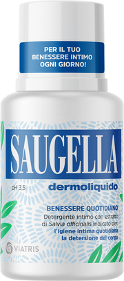 Saugella Dermoliquido Ph 3.5 Limpiador Íntimo 100ml-1