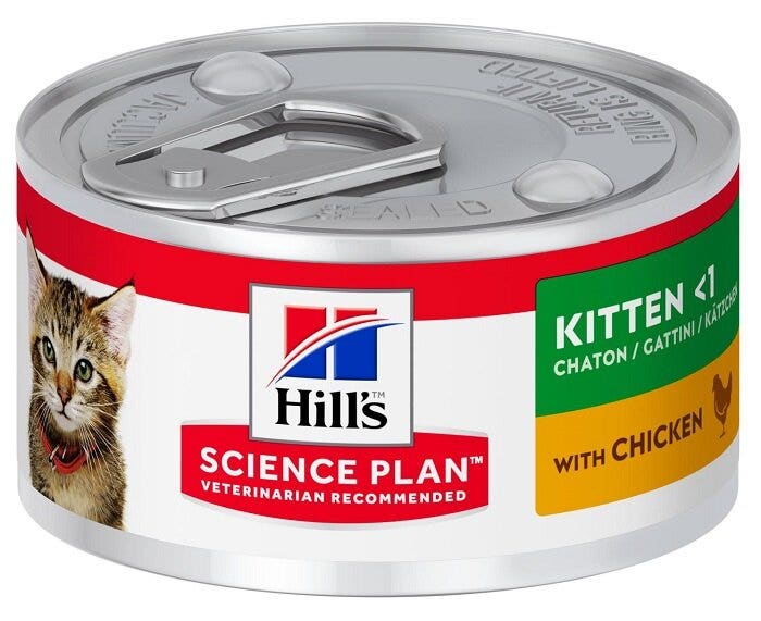 Hill's Science Plan Kitten Alimento para Gatitos con Pollo 82gr-2