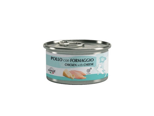 Marpet Chef Pollo y queso Comida húmeda para gatos adultos Lata de 80 g