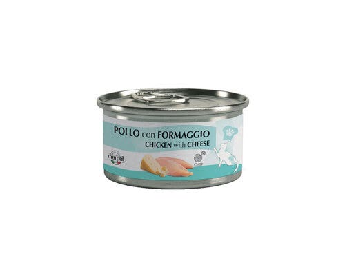 Marpet Chef Pollo y queso Comida húmeda para gatos adultos Lata de 80 g