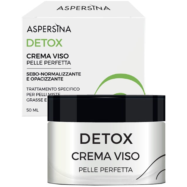 Aspersina Detox Crema facial para pieles mixtas/grasas/impuras 50 ml