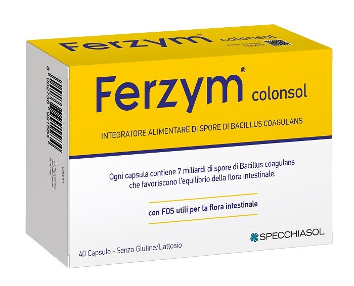 Ferzym Colonsol 40 cápsulas