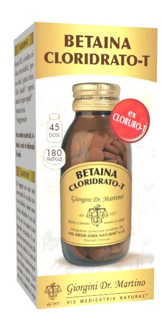 Dr Giorgini betaina Cloridrato-T 180 Pastiglie