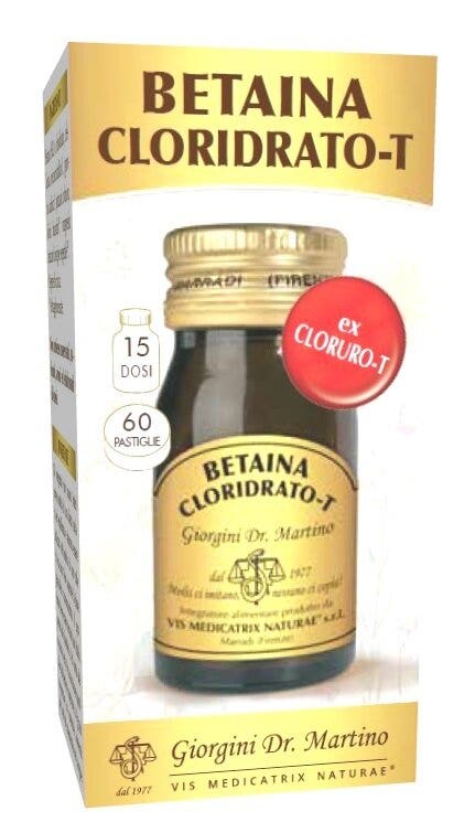 BETAÍNA CLORHIDRATO-T 60 COMPRIMIDOS