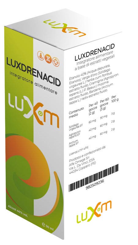 LUXDRENACID GOCCE 50ML