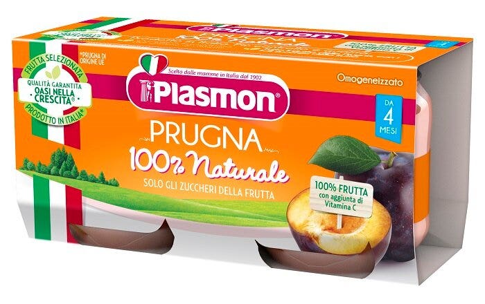 Puré De Ciruela Plasmon 2x80g-2