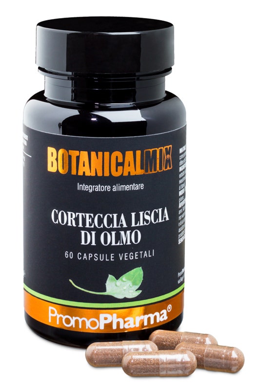 Mezcla Botánica de Corteza de Olmo Liso 60 Cápsulas-1