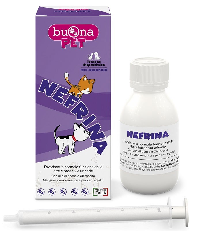 Buona Pet Nefrina Mangime Pasta Fluida Cani/Gatti 60g