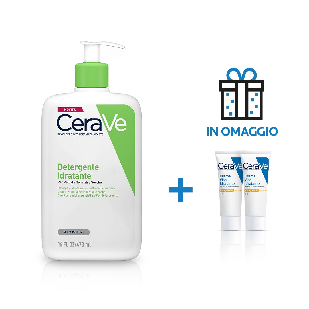 CeraVe Limpiador Facial Hidratante Pieles Normales a Secas 473 ml-3