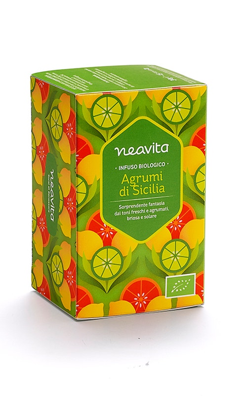 Neavita Infusión de Cítricos de Sicilia Ecológica 15 Filtros-1
