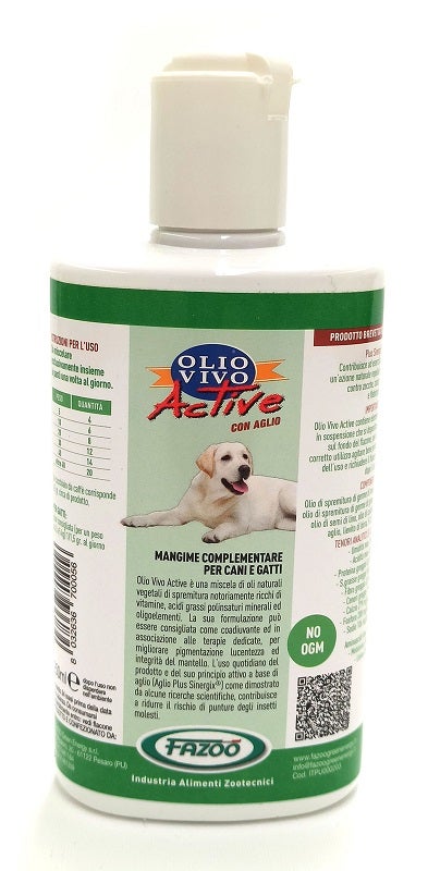 Olio Vivo Active Pienso Complementario Manto Perros/Gatos 250ml-1