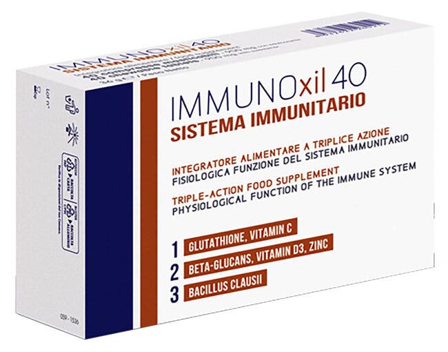Immunoxil 40 Sistema Inmunológico 40 comprimidos masticables