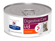 Hill's Prescription Diet I/D Digestive Care Bocaditos de pollo para gatos Lata de 156 g