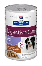 Hill's Prescription Diet I/D Low Fat Guiso de pollo y verduras para perros, lata de 354 g