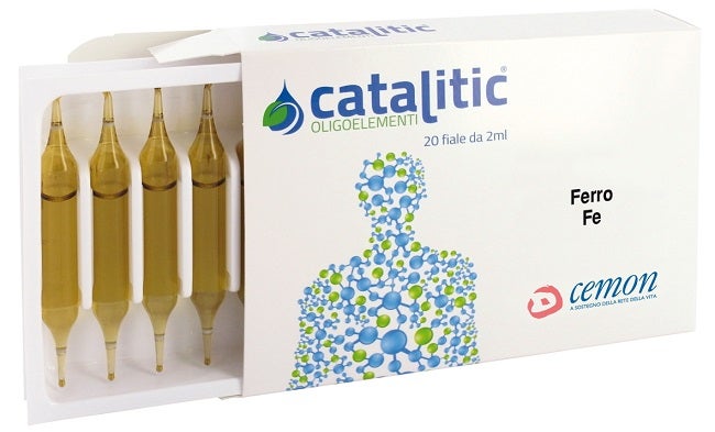Cemon Catalitic Oligoelementos Hierro Fe 20 Ampollas-1