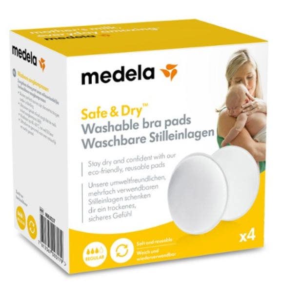 Discos Absorbentes Lavables Medela 4 Piezas-1