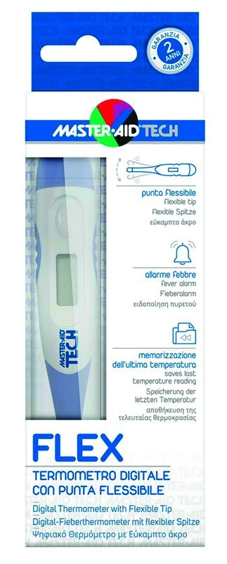 Termómetro digital Master Aid Tech Flex 1 pieza-1