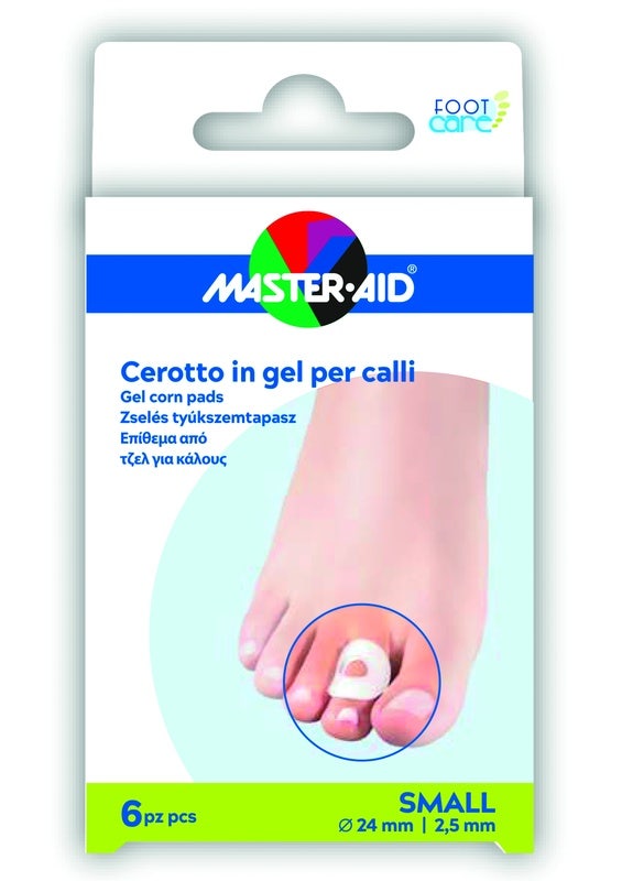 Master Aid Foot Care Patch Gel Callos S 6 Piezas-1