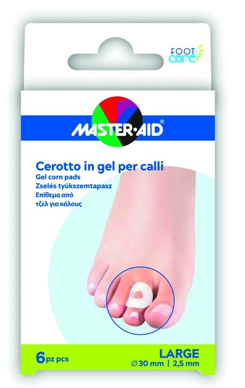Master-Aid Foot Care Patch Gel Callos L 6 Piezas-1