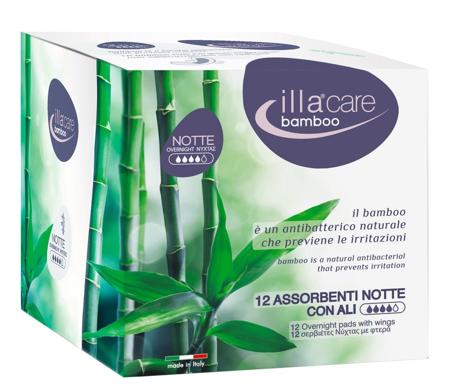 Illa Care Bamboo Noche 12 unidades