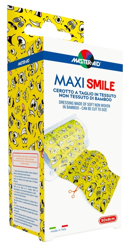 M-Aid Apósito para cortes Maxi Smile 50 x 8 cm