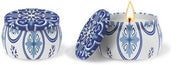 Le Maioliche Candela Blue 1 Pezzo